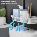 3 layer Multifunctional kitchen & Bathroom Wall Storage Organizer Rack. 