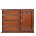 Wood Wardrobe 4 Drawer Stylish W-475 Malaysian process wood(null). 