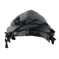 Turban for Men Silk Satin Lined Cap Wraps Elastic Pre-Tie A. 