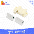 1 Set Double Push Magnet Pin Hinge Set For Furniture Cabinet Showcase Glass Doors Magnet. 