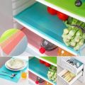 4PCS Fridge Anti-Slip Pad Silicone Fridge Mats.