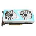Gaming Graphics Card RTX2060 6GB DDR6 192bit 7000MHz Memory Clock Dual Cooling Fan Desktop Graphics Card for Computer Games. 