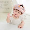 Baby Safety Hat Helmet Soft Anti-fall Walk Protection Cap (Color as Per Stock). 
