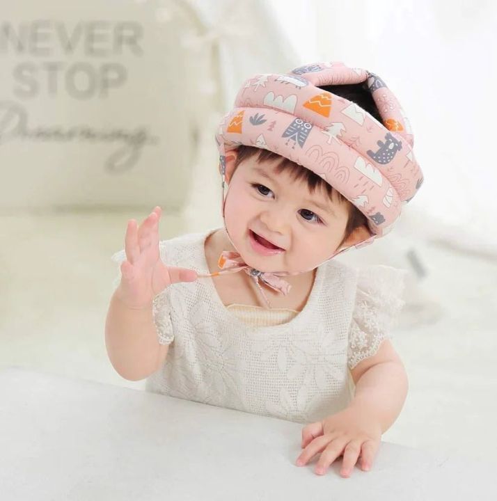 Baby%20Safety%20Hat%20Helmet%20Soft%20Anti-fall%20Walk%20Protection%20Cap%20(Color%20as%20Per%20Stock)%20-%20Image%204