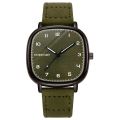Vintage Square Dial Leather Belt Wristwatch Brand Quartz Watch Youth Student Watch Casual Fashion Men Women Gift Clock Wholesale.