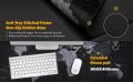Extended XXL Gaming Mouse Map Pad 35.4X15.74X0.08 Inch, HD World Map Mouse Pad,with Non-Slip Base,Waterproof and Foldable Pad,Desktop Pad Suitable for Gamers,Suitable for Desktop,Office and Home,Black. 