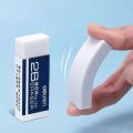 Deli Eraser Drawing Exam Art Eraser 2B White Easy Clean Office Student Correction Stationery.
