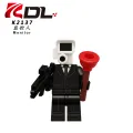 KDL818 Skibidi Toilet Man Building Blocks Accessories Titan TV Monitor Cameraman Speakman Figures Toys Gifts for Boys. 