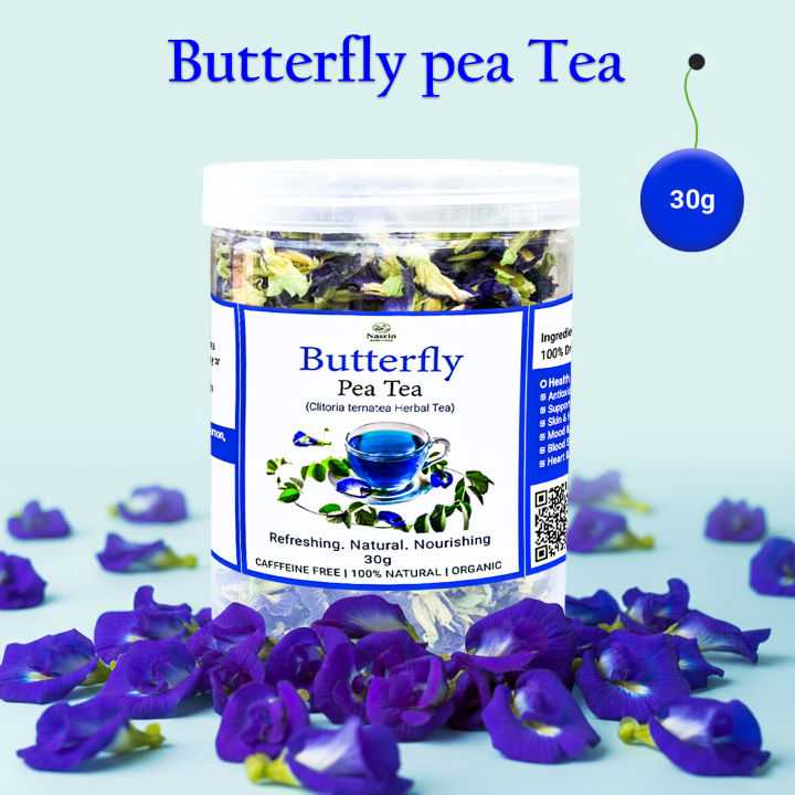 Butterfly Pea Tea – Blue Tea – Premium Clitoria Ternatea – Herbal ...