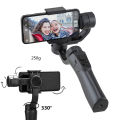S5B 3-axis gimbal stabilizer Gopro camera stabilizer handheld selfie stick Tripod for smartphone connection Bluetooth.