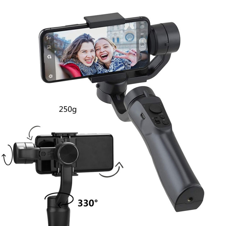 S5B%203-axis%20gimbal%20stabilizer%20Gopro%20camera%20stabilizer%20handheld%20selfie%20stick%20Tripod%20for%20smartphone%20connection%20Bluetooth%20-%20Image%207