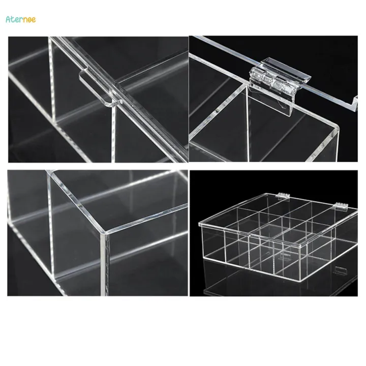 Transparent%20Storage%20Bin%20Box%208%20Compartments%20Sugar%20Packets%20Coffee%20Packets%20Hinge%20Lid%20Tea%20Bag%20Organizer%20for%20Kitchen%20Cabinets%20Pantry%20Countertops%20-%20Image%203