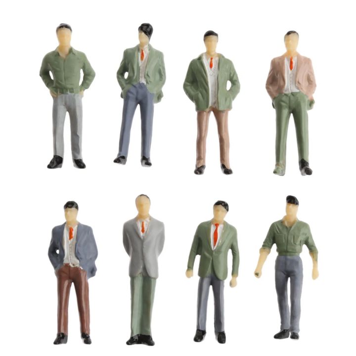 10pcs/lot%201:50%20Scale%20Model%20ABS%20Plastic%20Peoples%2036MM%20Miniature%20Figures%20Architectural%20Models%20Human%20Scale%20Model%20Multicolor%20-%20Image%204