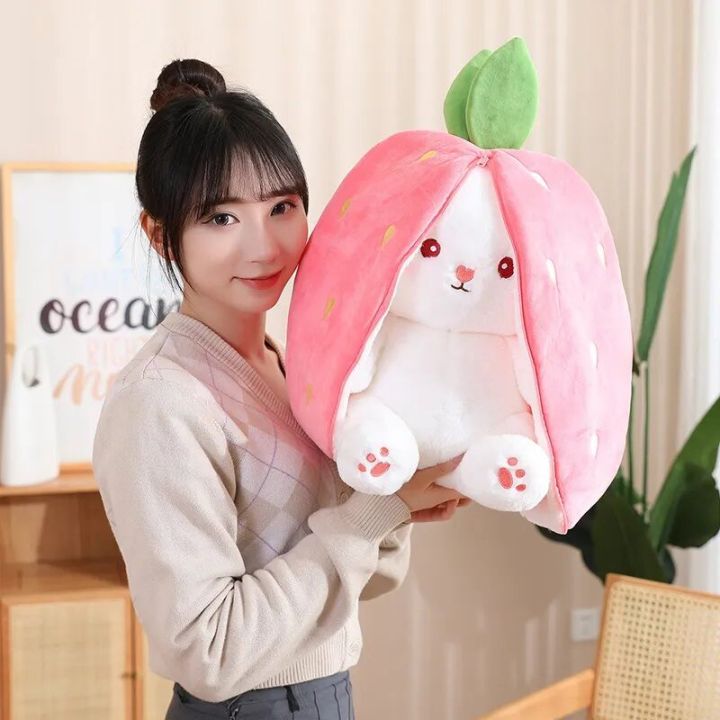 Carrot%20Strawberry%20Transformed%20Into%20Rabbit%20Fruit%20Stuffed%20Plush%20Toys%20Bunny%20Doll%20-%20Image%204