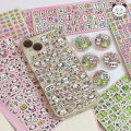 Tirado graffiti stickers, Korean English ins, cute cartoon handbook, goo card stickers, goo pan border decoration stickers.