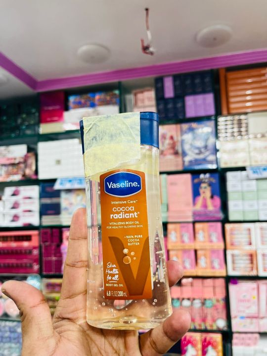 Vaseline cocoa radiant body oil 200ml