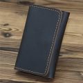 Vintage Card Holder Men Genuine Leather Credit Card Holder Small Wallet Money Bag ID Card Case Mini Purse for Male Tarjetero New.