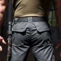 New Pants Tactical Cargo Casual Men's Casual Trousers Quick-Drying Active Work Pant Cotton Bottom.
