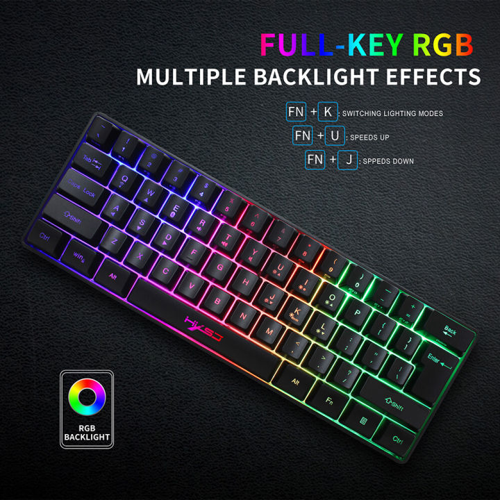 HXSJ%2061%20Keys%20Dual-mode%20Keyboard%20BT%205.0%20Compact%20Keyboard%202.4G%20%20RGB%20Backlit%20Keyboard%20Double%20Shot%20Injection%20Keycaps%20-%20Image%209