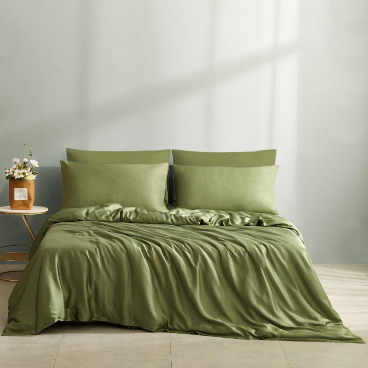 Luxury%20Silk%20Microfiber%20Rose%20Sheet%20Set%20two%20pcs%20pillow%20cover%20and%20one%20Flat%20sheet%20Fitted%20Sheet%20Bedding%20Set%20-%20Image%206