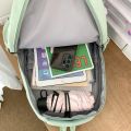 Women Fashion College Backpack Lady High Capacity Waterproof Trendy Women Laptop School Bags Cute Girl Travel Book Bag. 