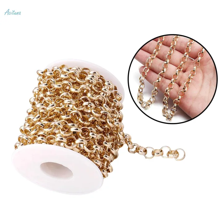 Round%20Link%20Chain%208mm%20Width%20Aluminum%20with%20Spool%20Roll%20for%20Jewelry%20Making%20DIY%20Accessories%20-%20Image%205