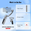 ZHIYUN CINEPEER CQ5 Smart Gimbal Stabilizer Handheld Cell Phone Stabilizer 3-axis Extended Selfie Stick.