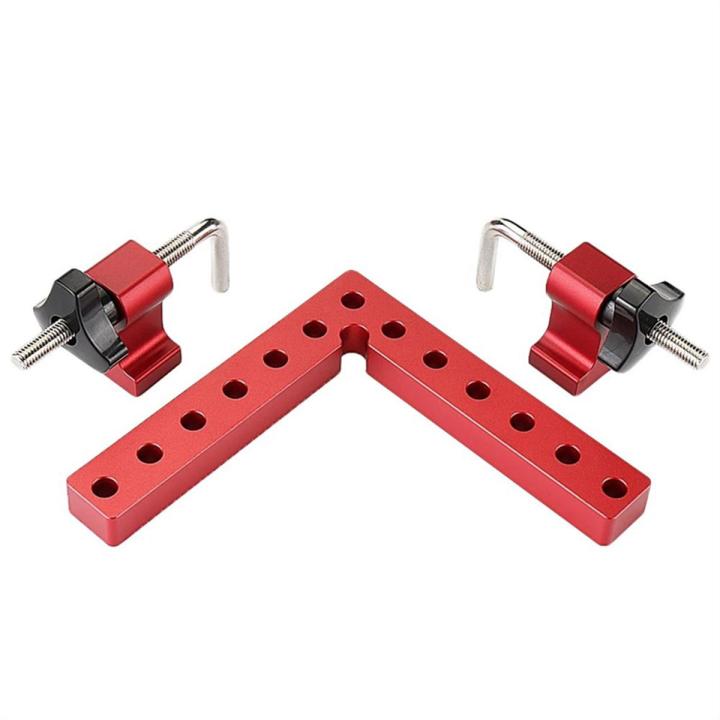 3 Pieces of 100Mm Woodworking Right-Angle Fixture Right-Angle Fixing Clamp L-Shaped Auxiliary Fixture
