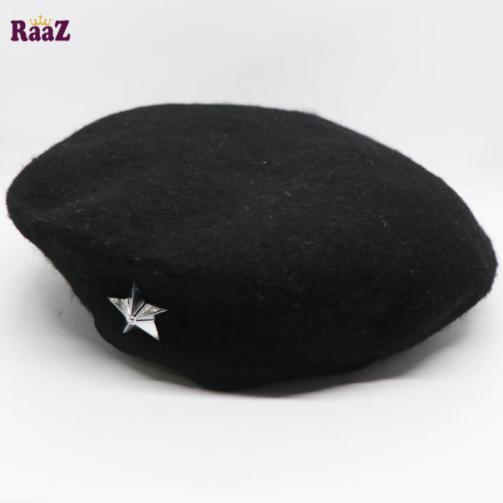 Black%20Che%20Guevara%20Military%20Metal%20Star%20Beret%20Cap%20(Free%20Size)%20-%20Image%203