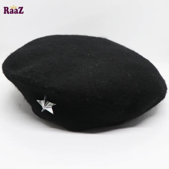 Black%20Che%20Guevara%20Military%20Metal%20Star%20Beret%20Cap%20(Free%20Size)%20-%20Image%203