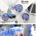 Shehave Flying Ball Toy with RGB Lights, 360° Hand Controlled Mini Flying Orb Toy, Flying Orb Ball Toys for Kids Adults Indoor Outdoor. 