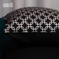 Silver Sparkle Cushion Cover, Silver & Black, (20"x20") Only Cover. 