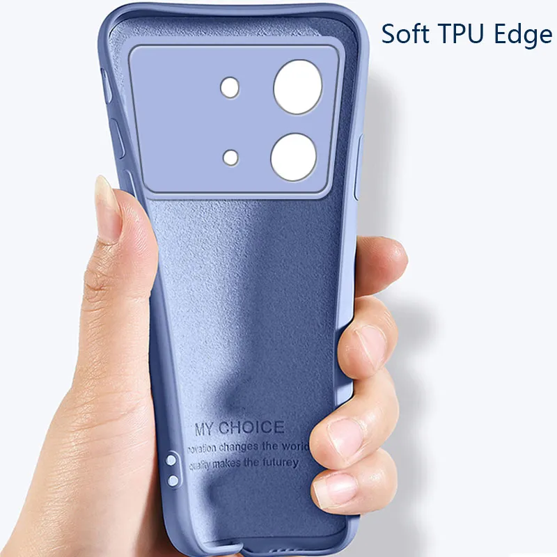 Tokifu For Samsung Galaxy A51 A71 Case Liquid Silicone Soft Gel