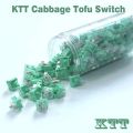 KTT Cabbage Tofu Switches Mechanical Keyboard 3Pin Linear Content Switch RGB SMD Gaming Compatible MX Switch Solid Top Cover.