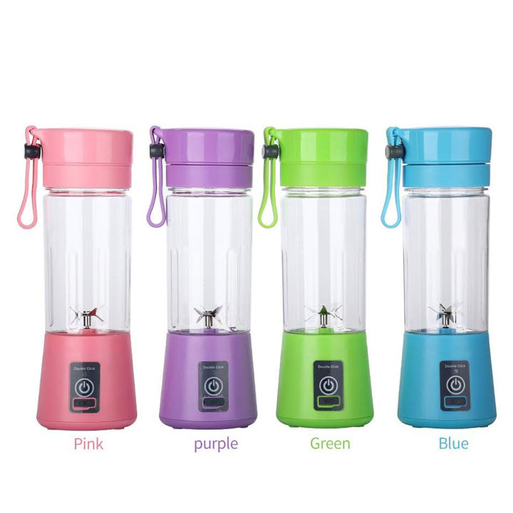 Load%2015000%20Rpm%20/Minute%20Speed%20Mini%20Hand%20Portable%20Blender%20Usb%20Blender%20With%20Two%20Functions%20Of%20Bottle%20And%20Juicer%20With%20Usb%20Charging%20Line%20-%20Image%202