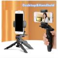 Professional Photo Camera Phone Handheld Stabilizer Hand Grip Tripod Live Streaming/Vlog Mount Video Phone TRIPED HOLDER Mini and Live Set. 