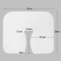 Disposable Non-Woven Headrest Pillow Paper Beauty Spa Salon Bed Table Cover Massage Face Cradle Table Head Rest Covers.