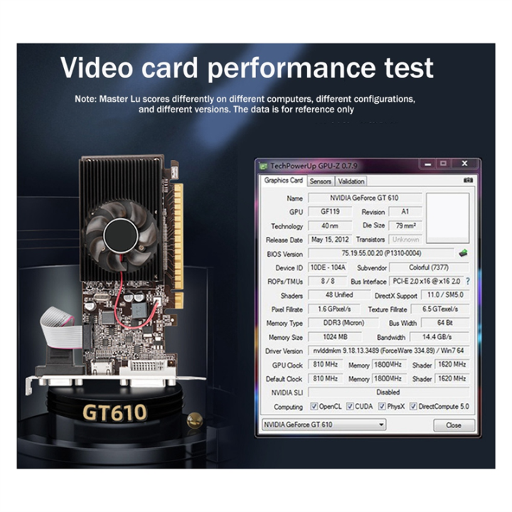 Desktop%20Graphics%20Card%20Small%20Chassis%20Graphics%20Card%20GT610%201GB%20DDR3%2064Bit%20Video%20Card%20VGA+HD+DVI%20Desktop%20Office%20Game%20-%20Image%203
