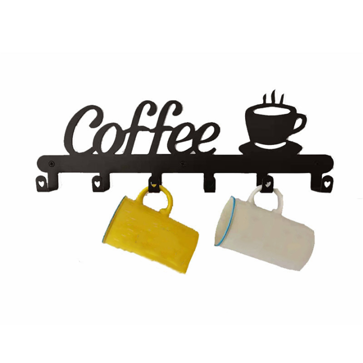 2X%20Coffee%20Mug%20Holder%20Wall%20Mounted,Coffee%20Bar%20Decor%20Sign,Coffee%20Cup%20Rack%20Holds,Coffee%20Sign%20Mug%20Hanger,Coffee%20Mug%20Rack%20-%20Image%207