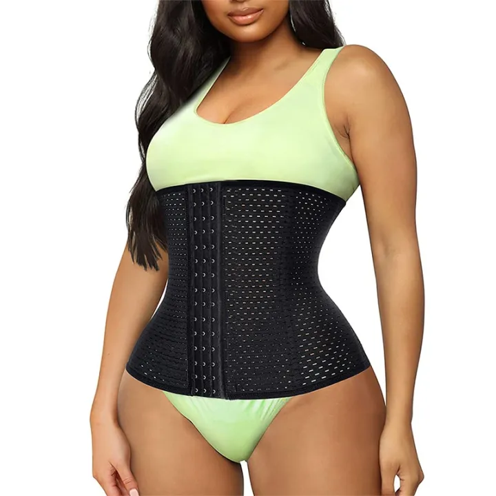 Women's%20Corset%20Waist%20Trainer%20Body%20Shaper%20for%20Weight%20Loss%20Waist%20Cincher%20Hourglass%20Trainer%20Breathable%20Elastic%20Girdle%20Cincher%20-%20Image%203
