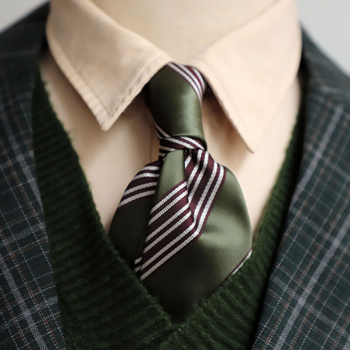 Men's%20Business%20Dress%20Tie%20South%20Korean%20Silk%208CM%20Professional%20Work%20Groom%20Wedding%20Tide%20-%20Image%202