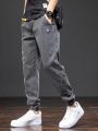 Spring Black Blue Cargo Jeans Men Streetwear Denim Jogger Pants Men Baggy Harem Jean Trousers Plus Size 6XL 7XL 8XL.