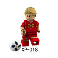Soccer Player Minifigures Messi Ronaldo Football World Cup Star Players Action Figures, Building Blocks Toy For Legoes.