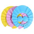 1 pcs Adjustable Baby Shower Cap Newborn Hair Washing Cap Kids Hearing Protection Children Safe Shampoo Shield Bathing Head Cover. 