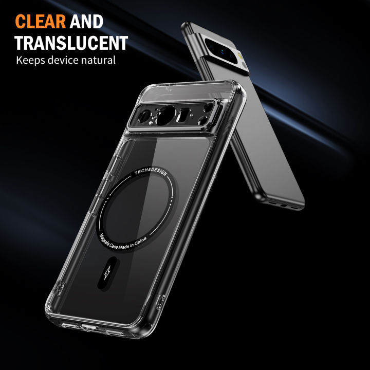 Alien%20Metal%20Button%20Transparent%20Shockproof%20Phone%20Case%20For%20Google%20Pixel%208%20Pro%20Wireless%20Magnetic%20Camera%20Lens%20Hole%20Protection%20Back%20Cover%20-%20Image%205
