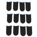 18-Pin Carbon Fiber Finger Sleeves for PUBG Mobile Games Contact Screen Finger Sleeves(48 Pcs). 