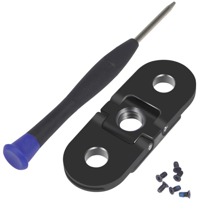 Metal%20Finger%20Tripod%20Mount%20Adapter%20Dual%20Port%201/4%20Thread%20Hole%20Folding%20Base%20for%20GoPro%2010/9/8/Max%20Sports%20Cameras%20Accessories%20-%20Image%202