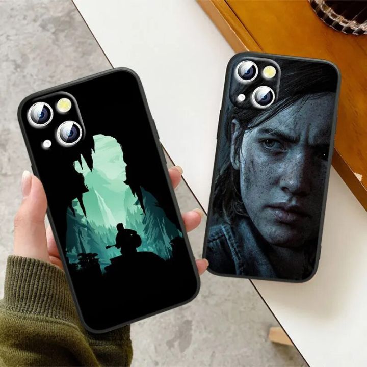 THE%20LAST%20OF%20US%20PART2%20Phone%20Case%20For%20Apple%20iPhone%2011%2012%2013%2014%20Max%20Mini%205%206%207%208%20S%20SE%20X%20XR%20XS%20Pro%20Plus%20Black%20Funda%20Cover%20Soft%20Back%20-%20Image%204