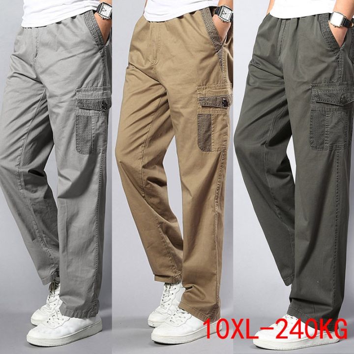 Men%20Cargo%20Pants%20large%20size%20big%207XL%208XL%209XL%2010XL%20Stretch%20trousers%20Autumn%20military%20safari%20style%20Straight%20pantscket%20khaki%2050%20-%20Image%204