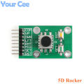 Five Direction Navigation Switch Button Module for MCU Game 5D Rocker Joystick Independent Keyboard for Arduino Joystick Module. 